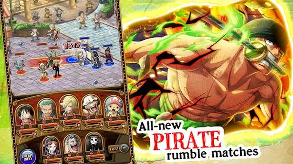 game 2d mobile - One Piece Treasure Cruise