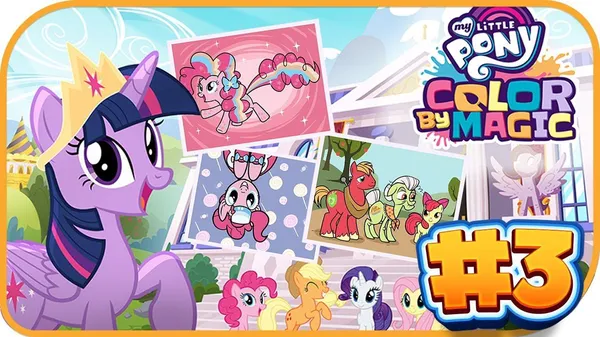 game tô màu - My Little Pony Color By Magic